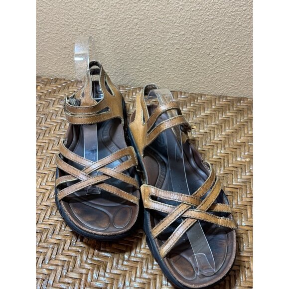 Keen Rialto II Naples Brown leather Sandals Size 9.5 - Picture 2 of 10